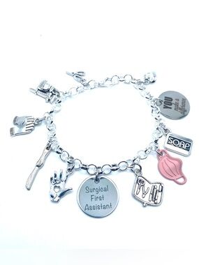 Surgical First Assistant Charm Bracelet